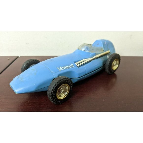 Vintage 1/32 VANWALL MM / C55 SCALEXTRIC Tri-ang SLOT CAR Blue Lotus - Picture 2 of 10